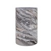 PAGED Cylinder Wooden End Table, Modern Side Table with Texture Pattern, 12" Bedside Table for Living Room, Bedroom - 4 of 4