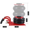 Air Jack,3 Ton/6600lbs Triple Bag Car Jack with Portable Short Round Handle, Fast Lifting Pneumatic Car Repair to 15.75 Inch, Red Floor Jack - 2 of 4