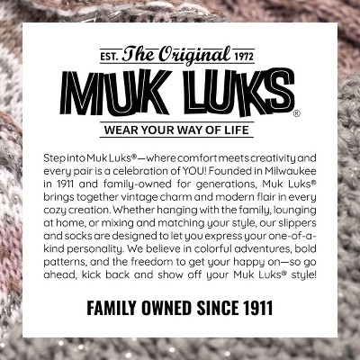 MUK LUKS Women's Microfiber Boot Socks (6 Pack) - image 3