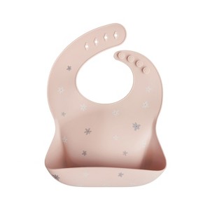 Mushie Silicone Baby Bib - 1 of 4