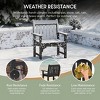 WestinTrends Malibu 4-Piece HDPE Outdoor Patio Furniture Couch Set - 4 of 4