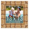 PosterPalooza | 13x13 Wide Bamboo Picture Frame, UV Acrylic, 4 Finishes - Brown, Black, Silver, and Natural - 2 of 4