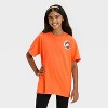 Girls' Hello Kitty and Friends Halloween Front and Back Short Sleeve Graphic T-Shirt - Orange - 3 of 4