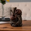 Nature Spring Tabletop Water Fountain - 9in. Rustic Tree Trunk Indoor Waterfall, Electric Pump & Soothing Sounds for Office & Home Decor - 4 of 4
