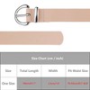 INSPIRE CHIC Women Faux Leather 1.0" Wide Waist Belts with Silver Buckle for Jeans Pants Dresses - 4 of 4