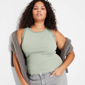 Women's Long Line Tank Top - Wild Fable™ - 1 of 3