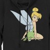 Juniors Womens Peter Pan Tinker Bell Distressed Wings Portrait Cowl Neck Sweatshirt - 2 of 4