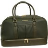 Ellen Tracy 20 Inch Pebble Grain Pocket Drop Bottom Duffel - 2 of 4
