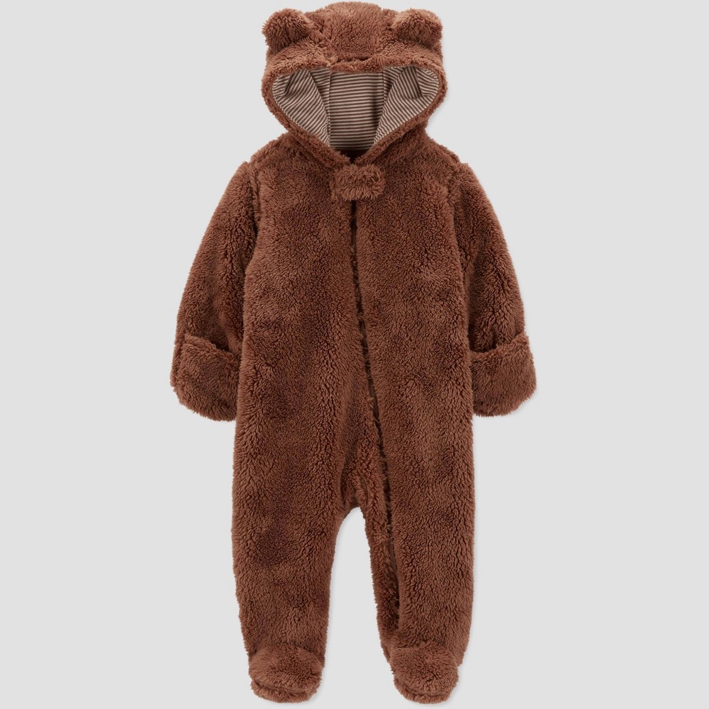 Carter's Just One You® Baby Boys' Jumpsuit - Brown 3M