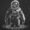Mens Funny T Shirts Skeleton Black Hole Cool Space Graphic Tee For Men - Crazy Dog Men's T Shirt - 2 of 4