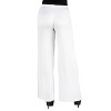 24seven Comfort Apparel Womens Comfortable Solid Color Palazzo Pants - image 2 of 3