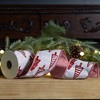 Melrose Wired Polyester Ribbon 4" x 5 yds. - 3 of 3