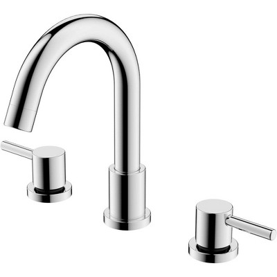 Whizmax Bathroom Sink Faucet,Bathroom Faucet 3 Hole with Stainless Steel Pop Up Drain and cUPC Lead-Free Hose