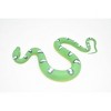 Collectible Wildlife Gifts | Snake, Emerald Tree Boa Snake, Coiled, Rubber Reptile, Realistic Hand Painted,  Model,   Gift,     12"       F3591 B492 - 3 of 4