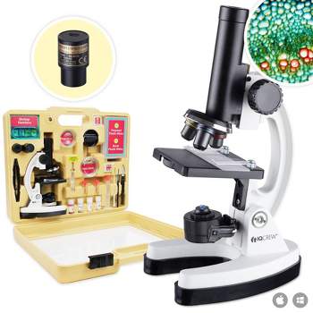 Premium 85pc Kids STEM Microscope Kit with Digital Camera, Kids' Software and More - AmScope