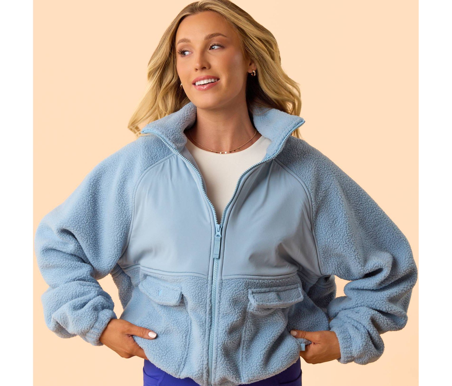 Blogilates Women's Bonfire Fleece Jacket