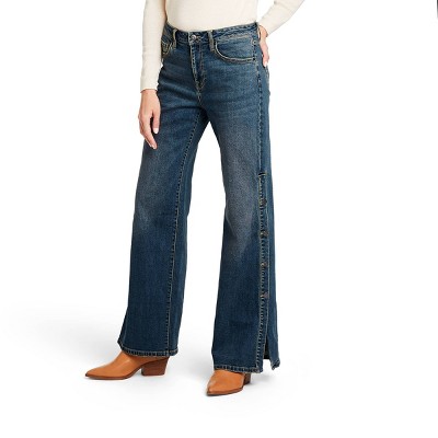 Women's High-Rise Flare Jeans - Nili Lotan x Target Blue 0