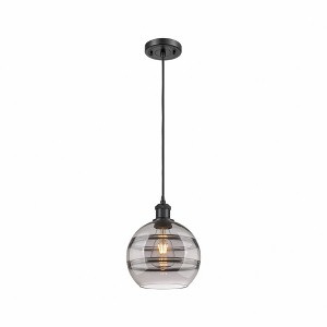 Rochester - 1 Light Cord Hung Mini Pendant In Industrial Style-9.88 Inches Tall and 8 Inches Wide - 1 of 1