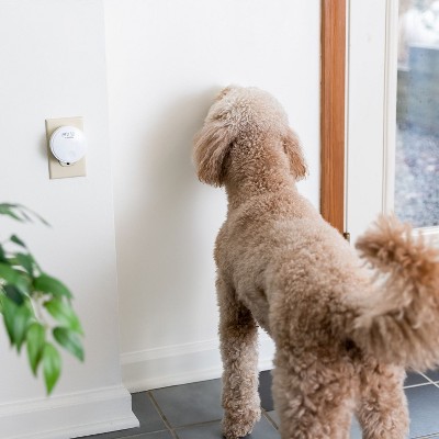 Wireless White Plastic Dog Potty Training Bell Set