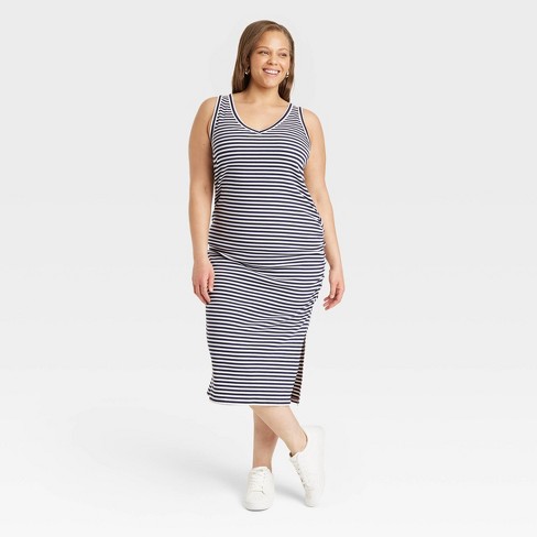 Women's Midi Slip Dress - A New Day™ Pink Xxl : Target