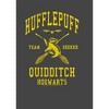Juniors Womens Harry Potter Hufflepuff Quidditch Seeker Racerback Tank Top - 2 of 4