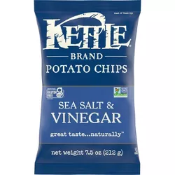 Kettle Sea Salt & Vinegar Potato Chips - 7.5oz