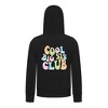 Everyday Kids Cool Big Sis Club Girls Zip Up Hoodie – Colorful Sibling Sweatshirt - 2 of 4