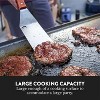 GasOne Flat Top Grill with 4 Burners Premium Propane Outdoor Grill Cart Stainless Steel Auto Ignition Camping Grill Outdoor Griddle - 4 of 4