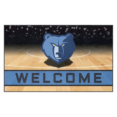 NBA Memphis Grizzlies Crumb Rubber Door Mat 18"x30"