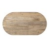 Kate and Laurel Conan Capsule Wood Coffee Table, 38x20x17, Natural - 3 of 4