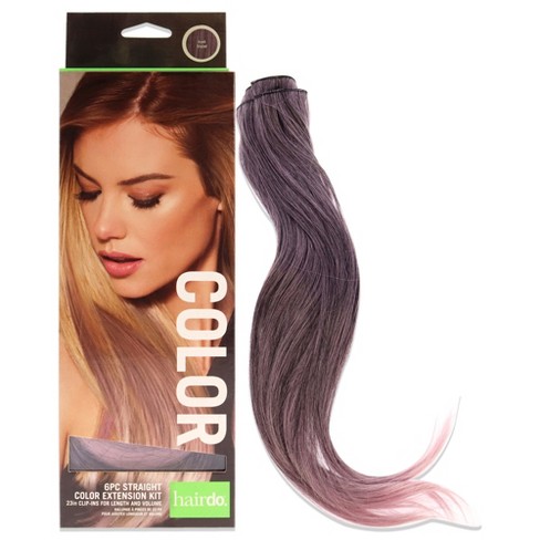 Straight Color Extension Kit Iced Violet By Hairdo For Women 6