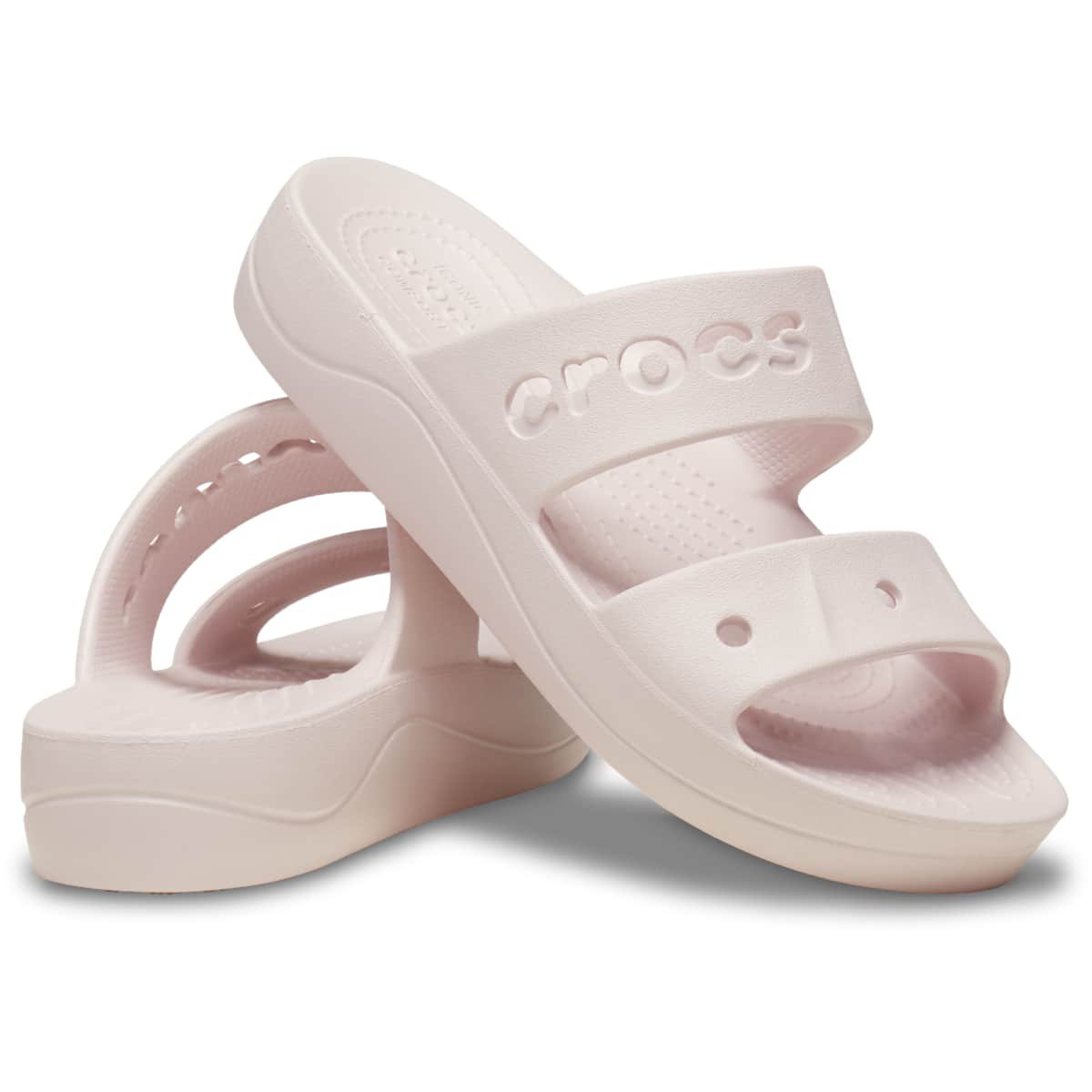 Женские сандалии Crocs Women's Baya Platform Sandals, Barely Pink, W8 — фото 2