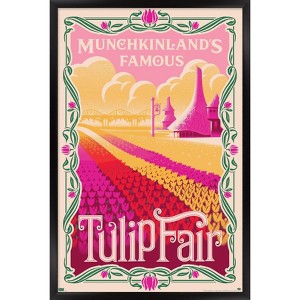 Trends International Wicked - Munchkinland Framed Wall Poster Prints - 1 of 4