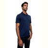 24seven men Wrinkle Resistant 3 Button Machine Washable Polo Shirt - 2 of 3