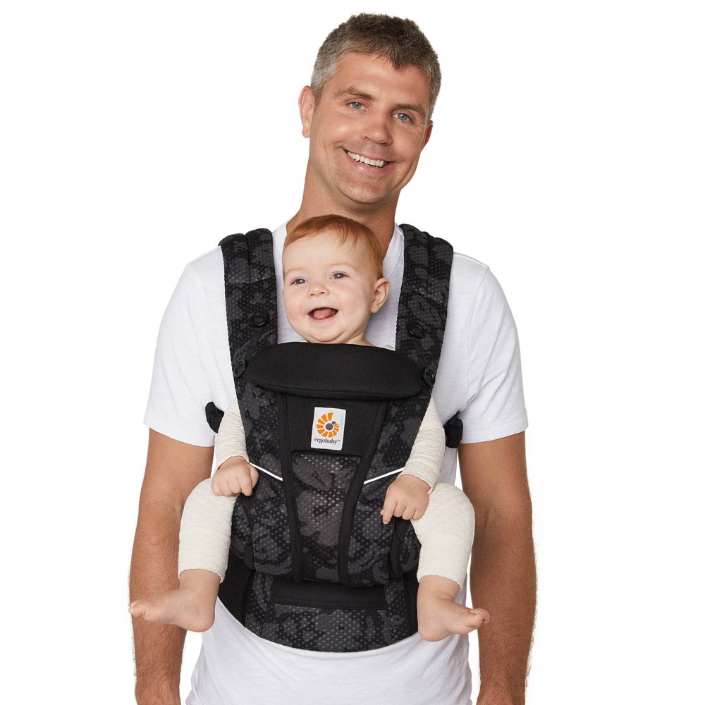 Ergobaby Omni Breeze All-Position Mesh Baby Carrier - Onyx Blooms -  89289263