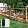 Outdoor Anti-Rust Chicken Wire, Large Size Galvanized Hexagonal Floral Green Chicken Wire, Large Chicken Coop Wire Fencing, Poultry Netting For Garden - 4 of 4