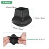 Unique Bargains Silicone Square Chair Leg Caps Floor Protectors 8 Pcs - 2 of 4