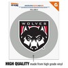 Western Oregon University Secondary Logo Automotive Car Window Locker Circle Bumper Sticker - 3 of 4
