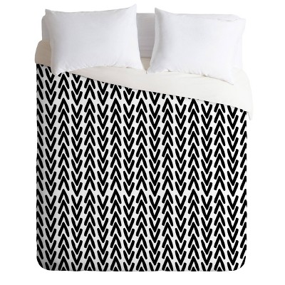 Twin/Twin XL Allyson Johnson Bohemian Arrows Comforter Set Black - Deny Designs
