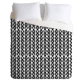 Allyson Johnson Bohemian Arrows Comforter Set Black  - Deny Designs