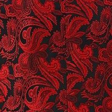 paisley red