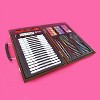 85pc Multimedia Illustration Art Set in Wood Case - Art 101: Drawing & Coloring Kit for Kids with Markers, Paint & Crayons - 2 of 4