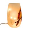 Stony Creek 5.25 In Angel Cardinal Pre-Lit Small Vase Bereavement Lighted Glass Accent , Bereavement Bereavement Bird Electric Plug-In (1PC) - 4 of 4