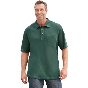 KingSize Men's Big & Tall Tall Ultra-Lightweight Polo - 1 of 4