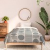 Deny Designs Alisa Galitsyna Simple Pattern Comforter and Pillow Sham Set White - 3 of 4