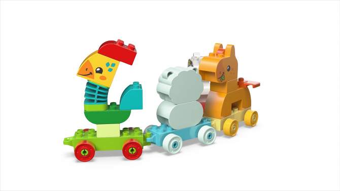 LEGO DUPLO My First Animal Train and Horse Toy 10412, 2 of 8, play video