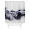 Georgiana Paraschiv MF12 Shower Curtain Brown - Deny Designs: Abstract Microfiber, Easy Care, Ring Top - 3 of 4