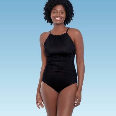 black one piece bathing suit Cinosural International School