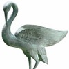 SPI Home Crane Planter Holder – 30" H Bronze Metal Garden Sculpture with Built-In Pot Stand - 3 of 3