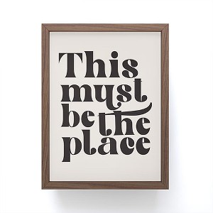 DirtyAngelFace This Must Be The Place Framed Mini Art Print 4" (H) x 3" (W) x 1" (D) - Society6 - 1 of 3